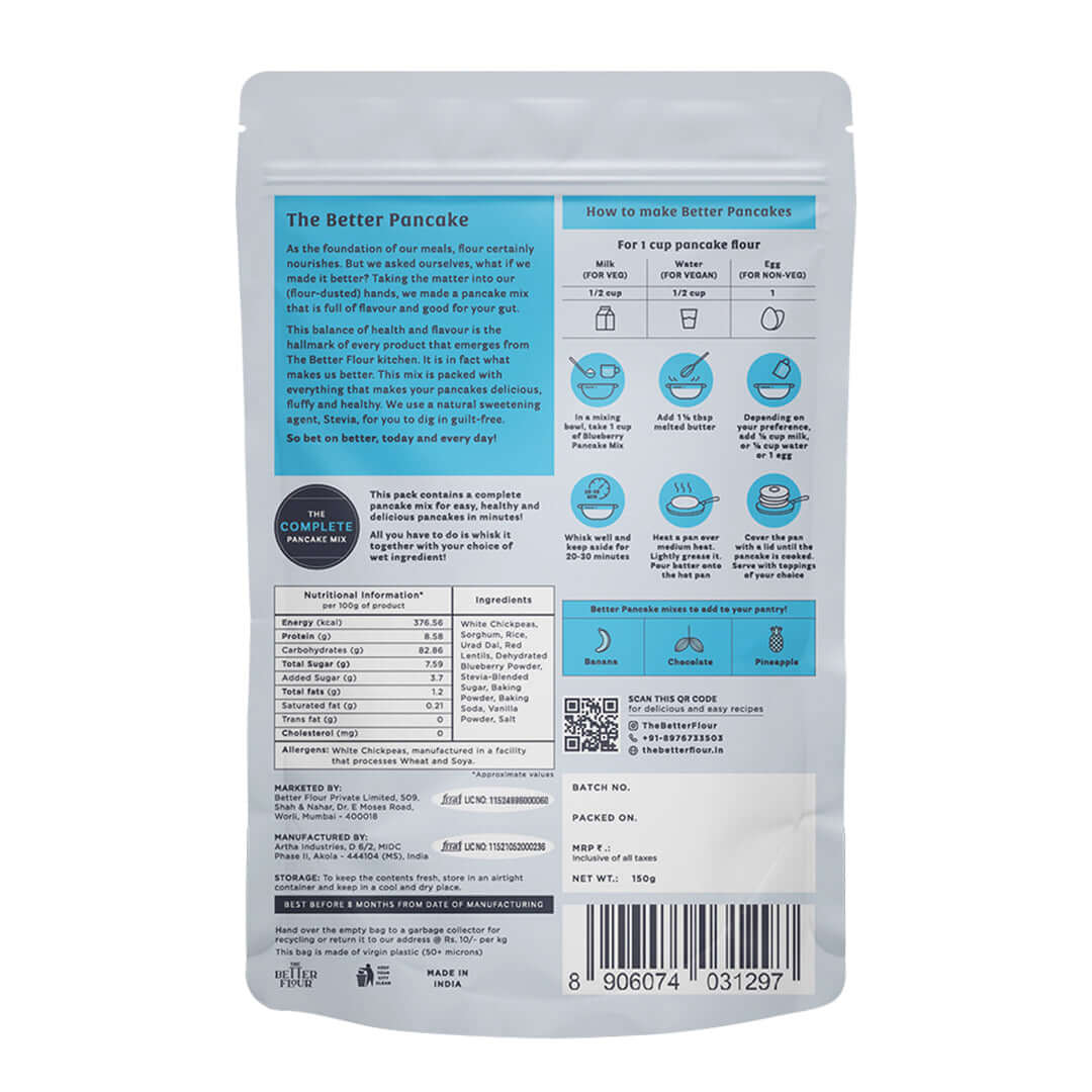 Blueberry Pancake Mix