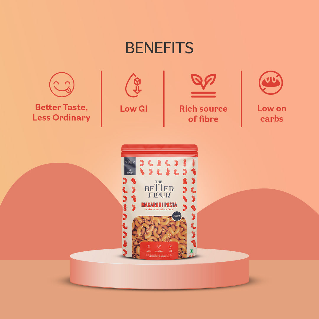 Emmer Wheat Macaroni Pasta Single Pack