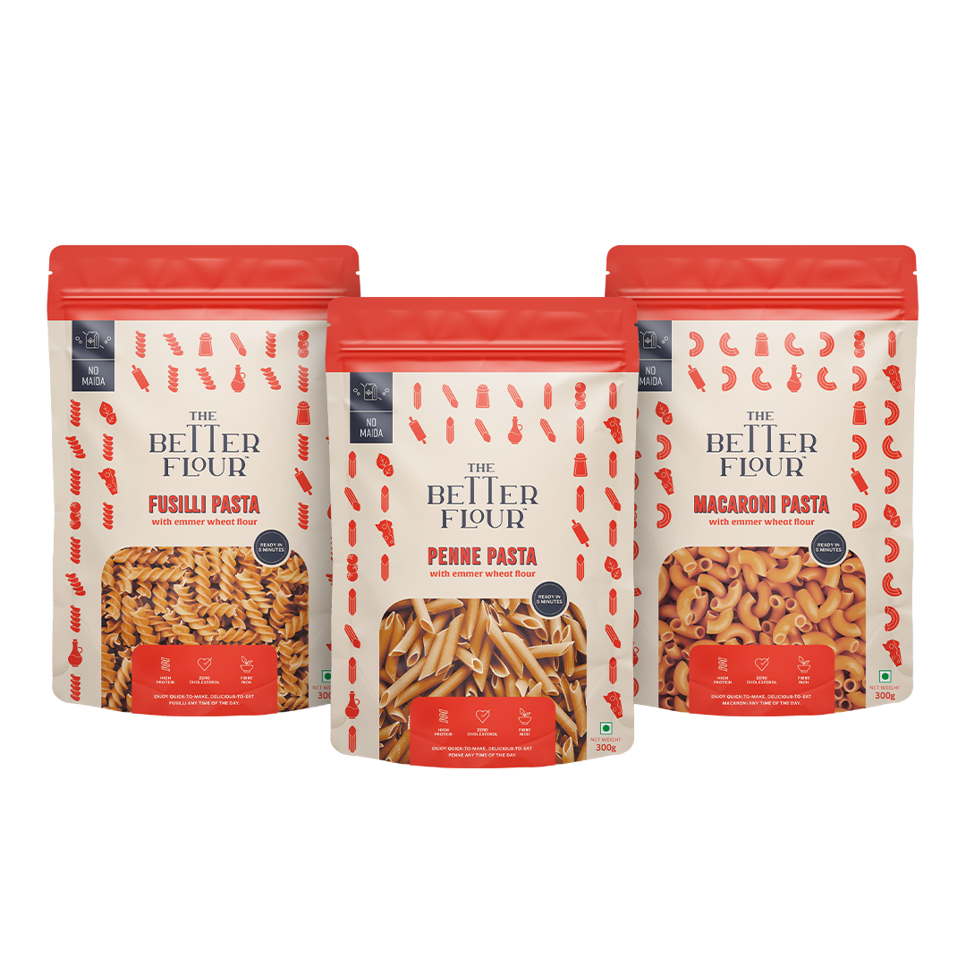 Emmer Wheat Pasta Variety Combo