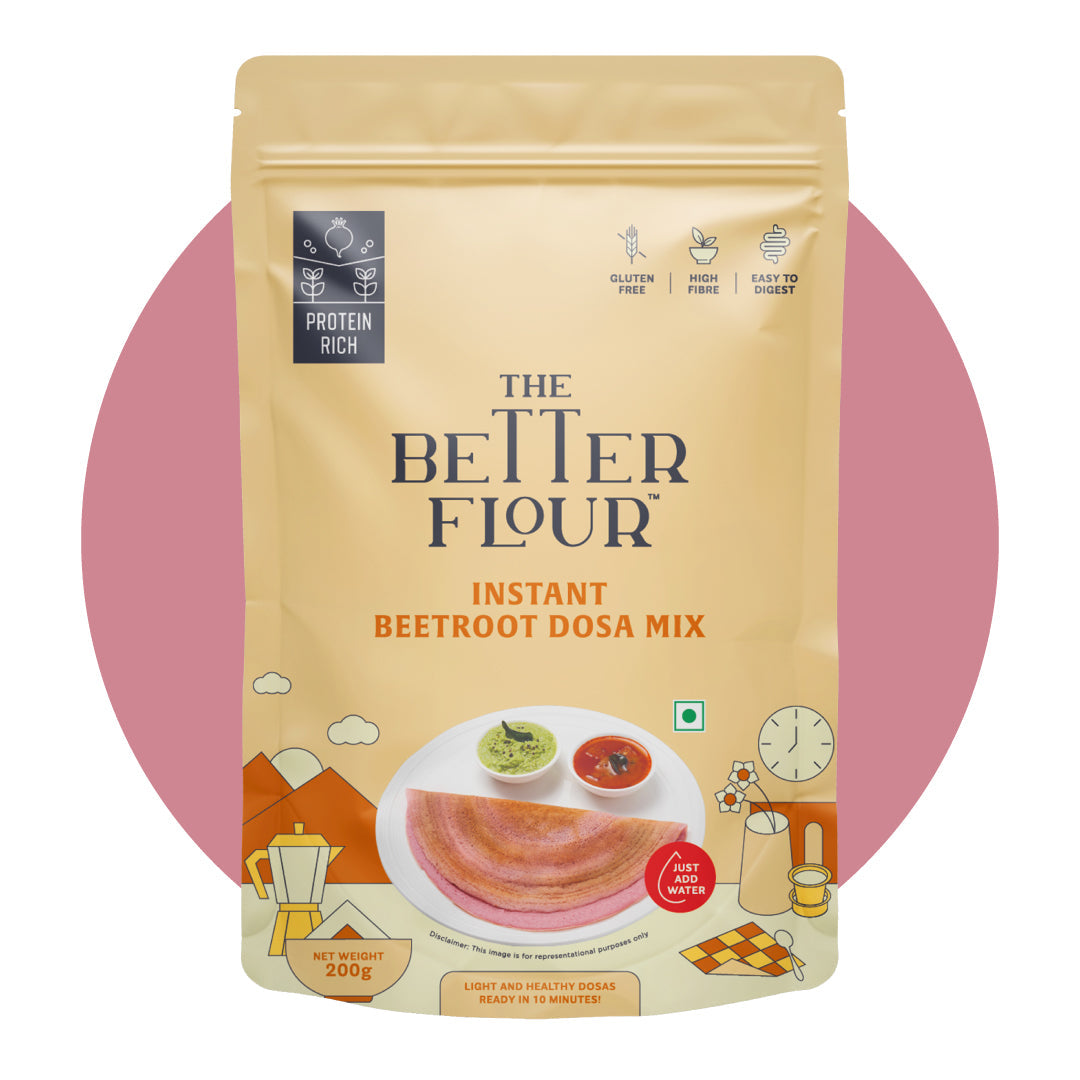 Instant Beetroot Dosa Mix _