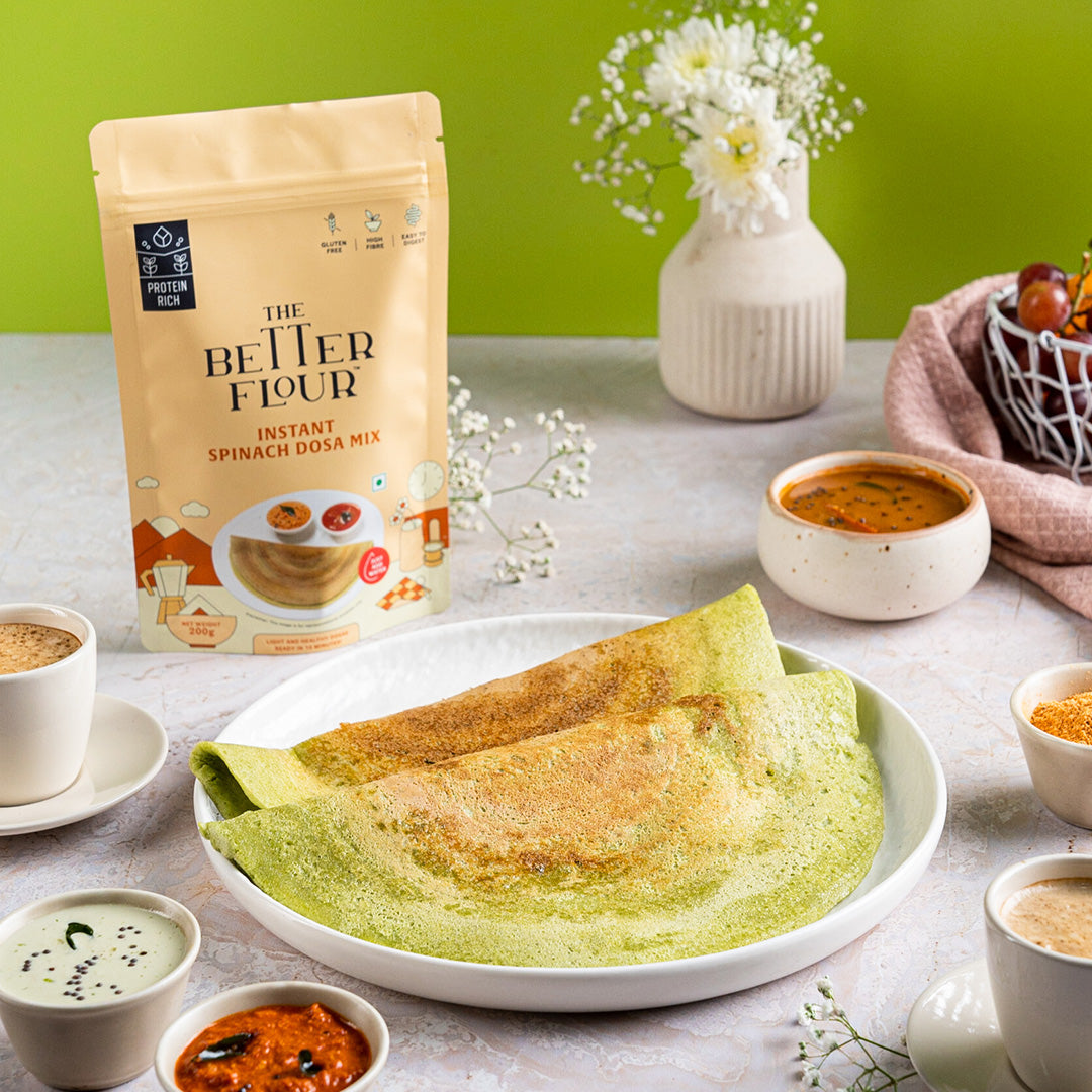 Instant Spinach Dosa Mix_
