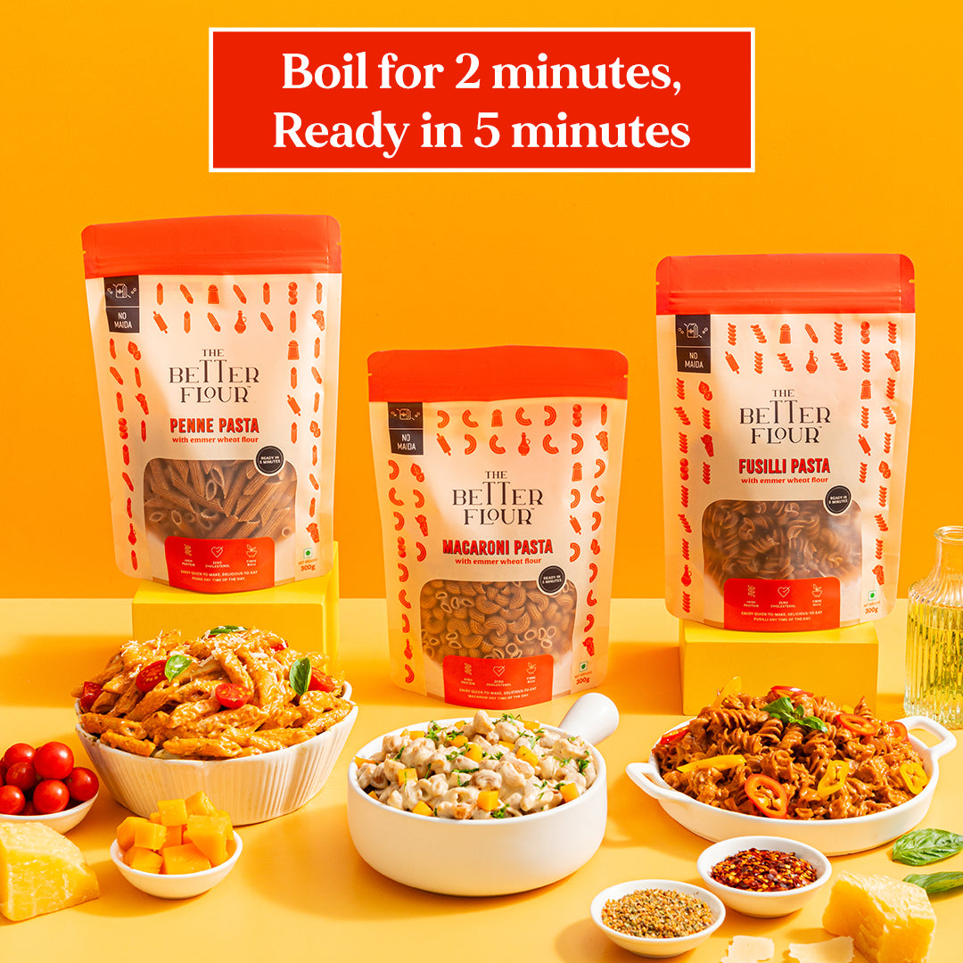 Emmer Wheat Pasta Variety Combo