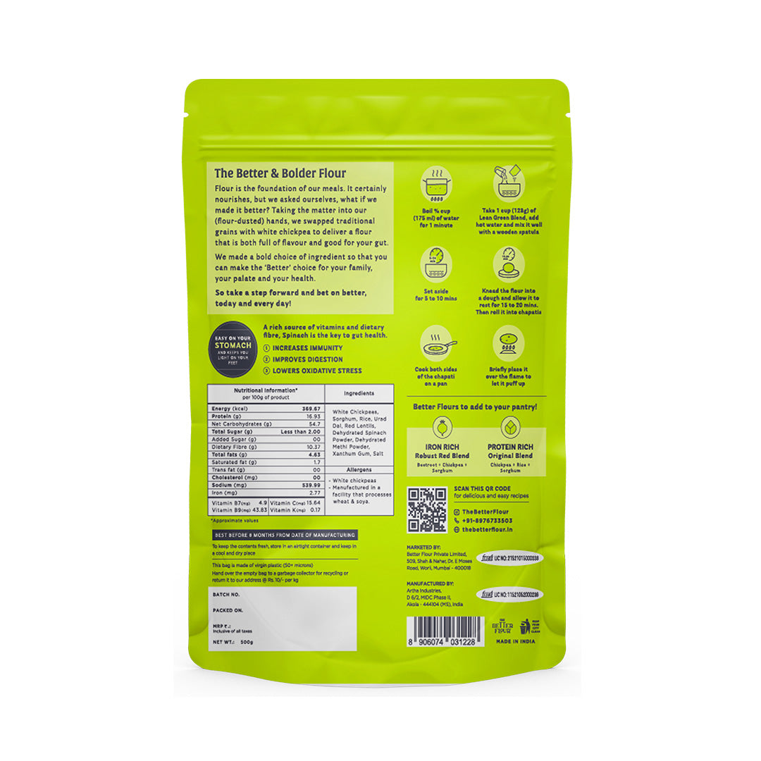 Lean Green Flour Blend