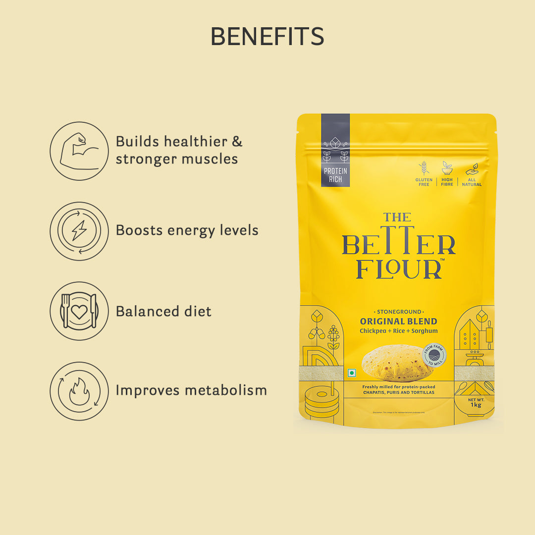 Original Flour Blend 1 kg - Pack of 3