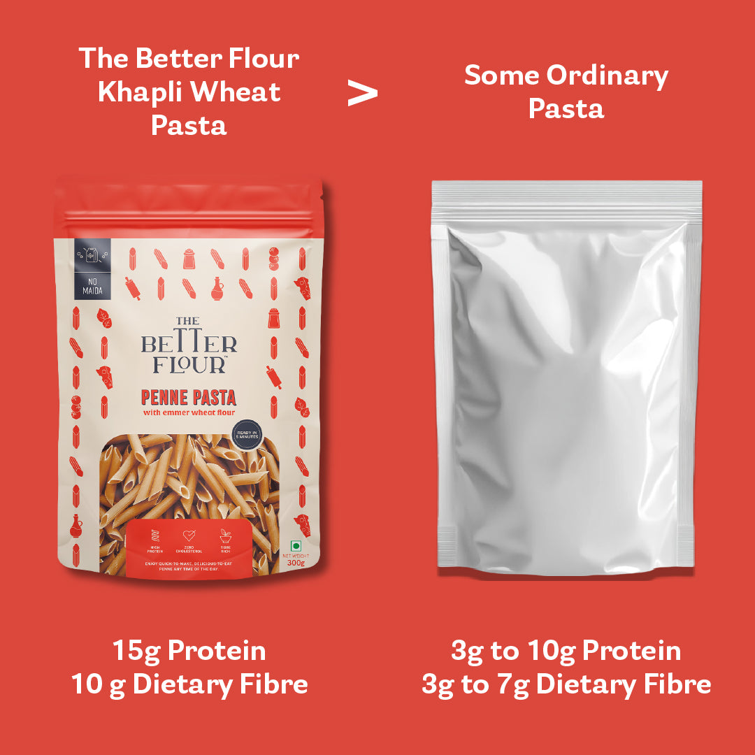 Emmer Wheat Penne Pasta