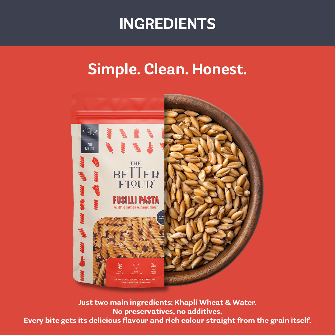 Emmer Wheat Fusilli Pasta Single Pack