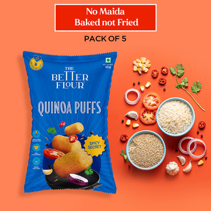 Spicy Secret Quinoa Puffs