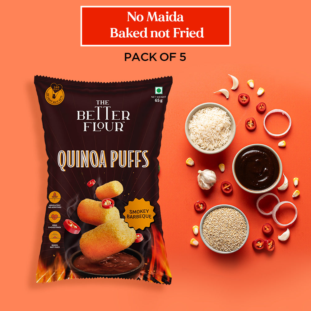 Smokey Barbeque Quinoa Puffs