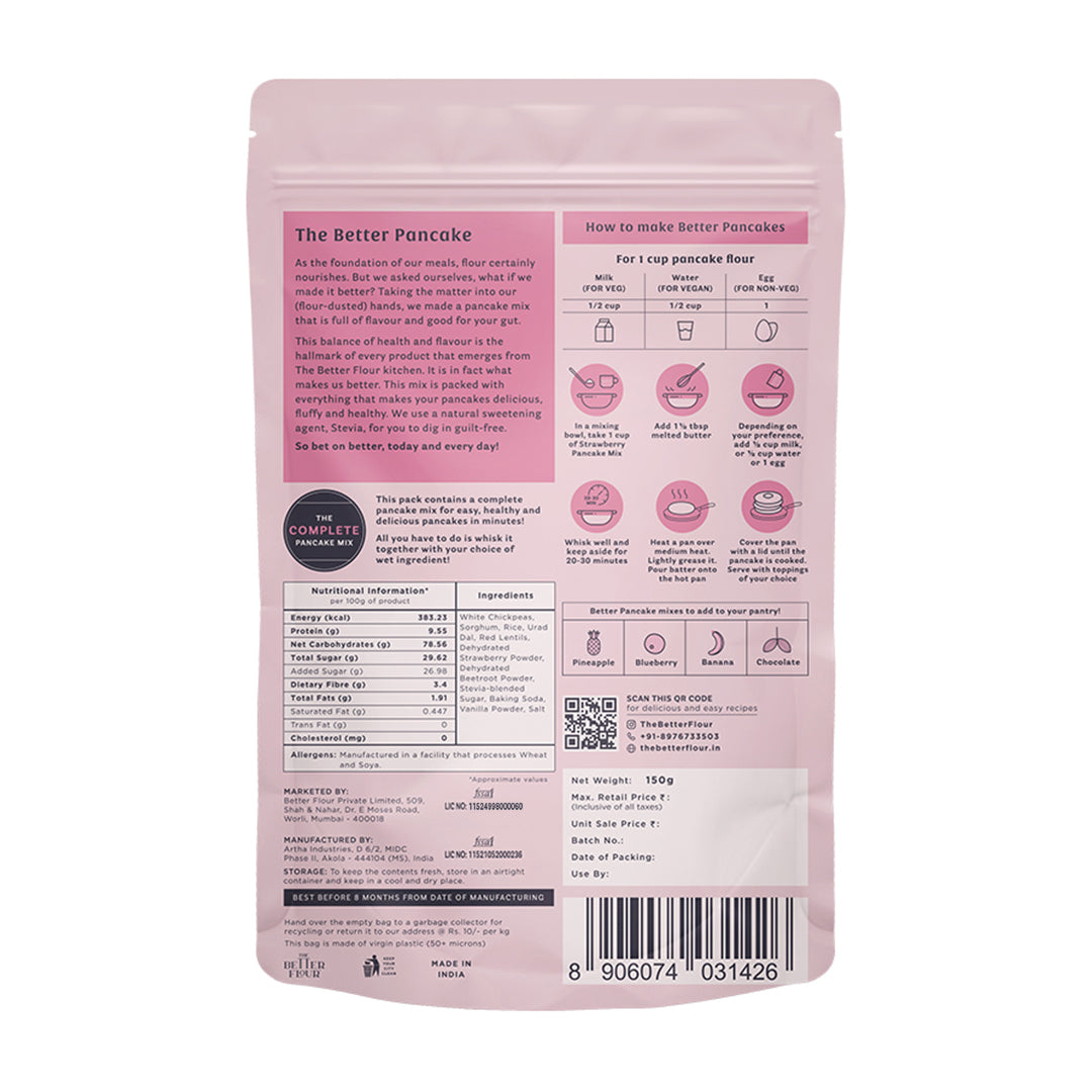Strawberry Pancake Mix Combo