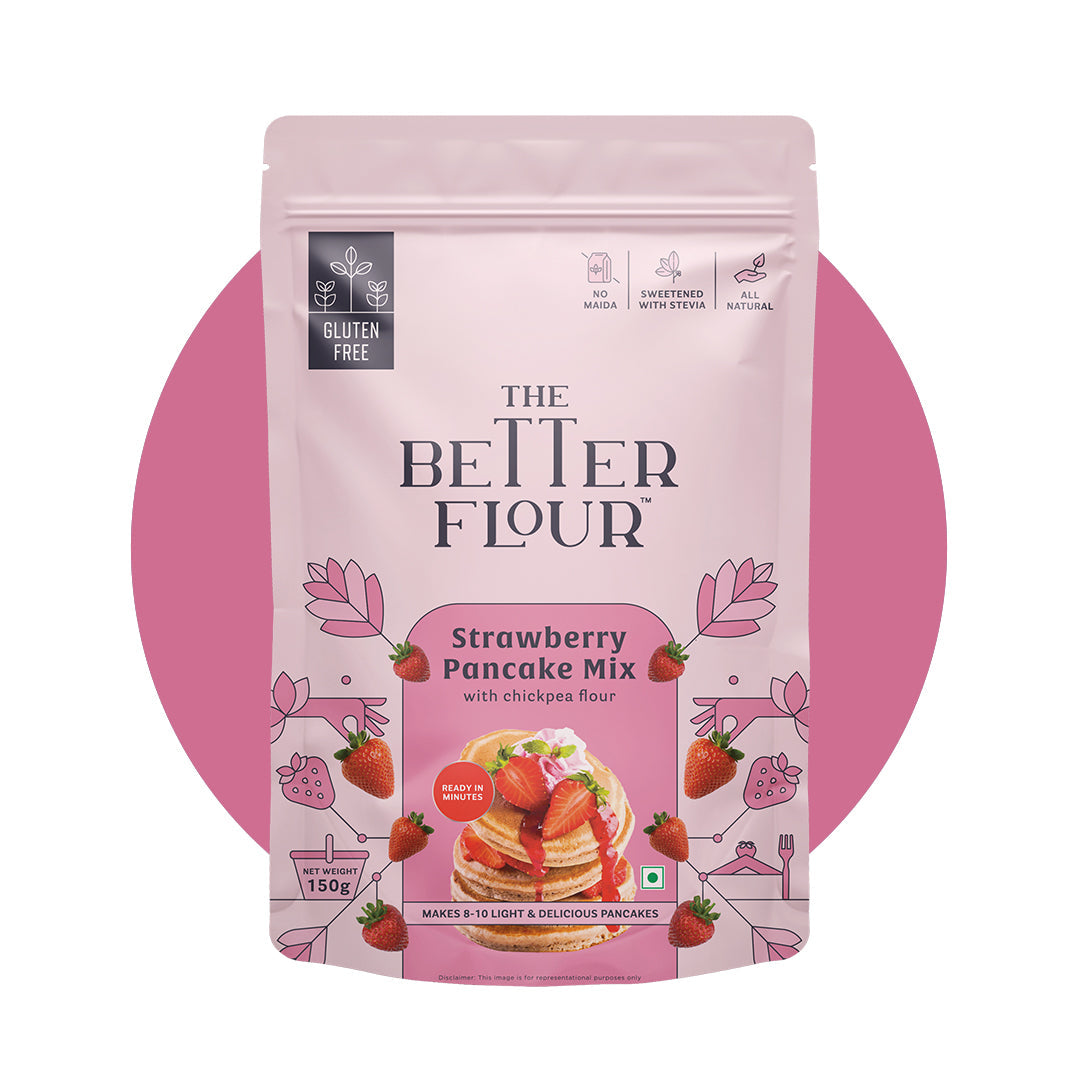 Strawberry Pancake Mix 200g_