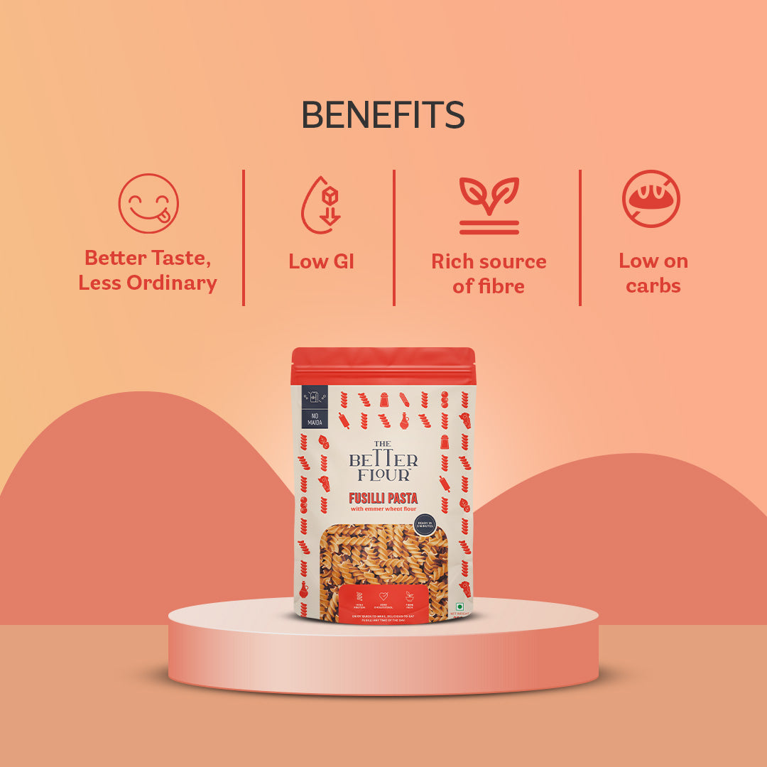Emmer Wheat Fusilli Pasta Single Pack
