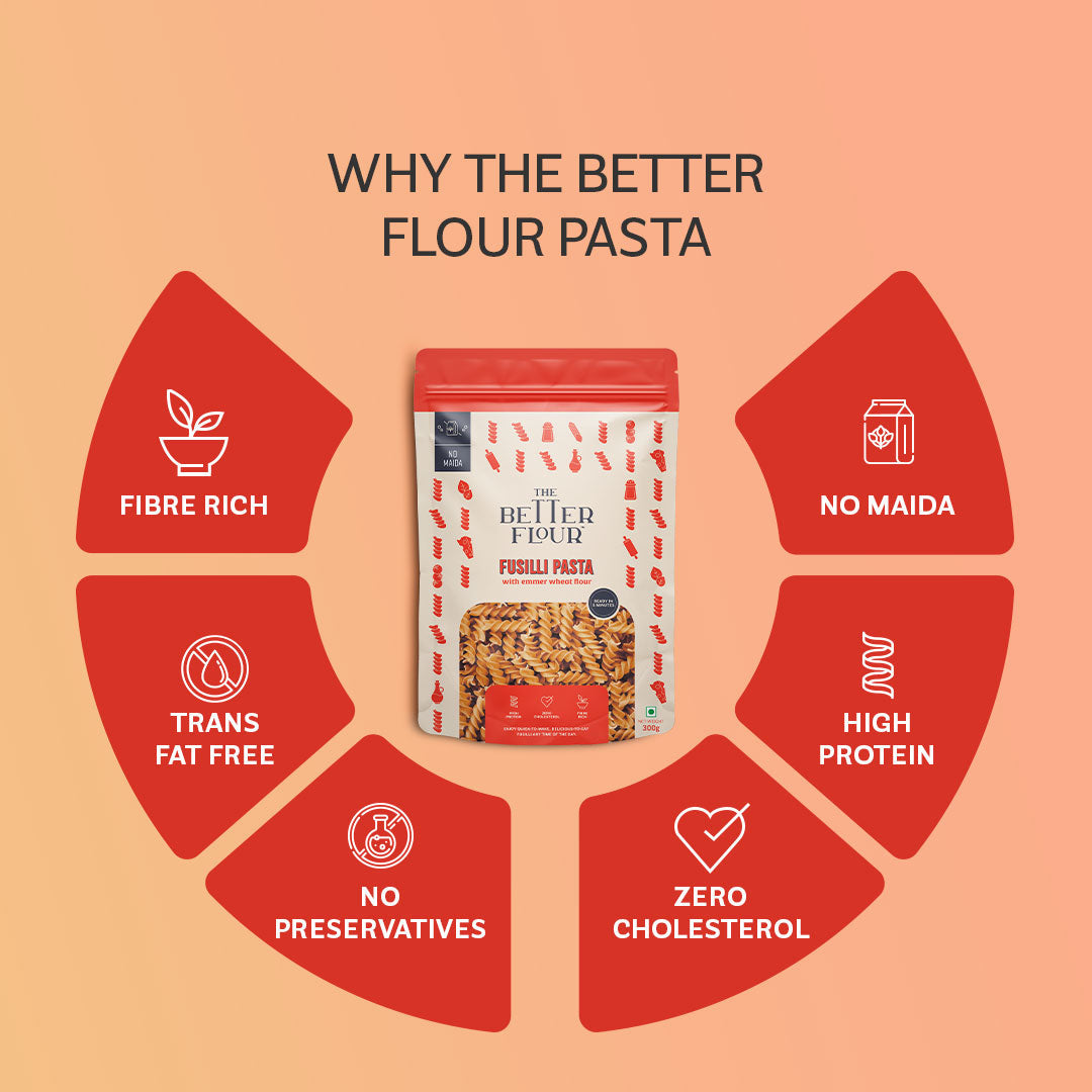 Emmer Wheat Fusilli Pasta Single Pack