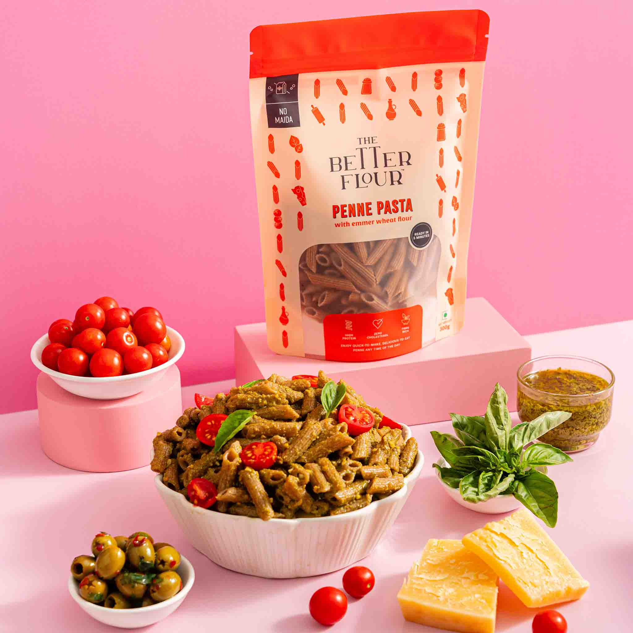 Emmer Wheat Pasta Variety Combo