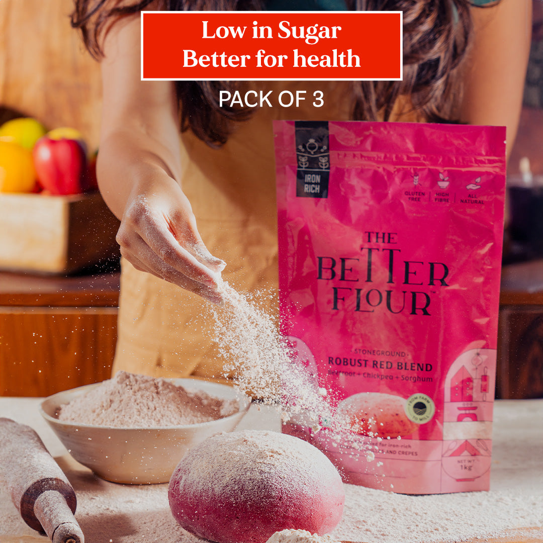 Robust Red Flour Blend Combo