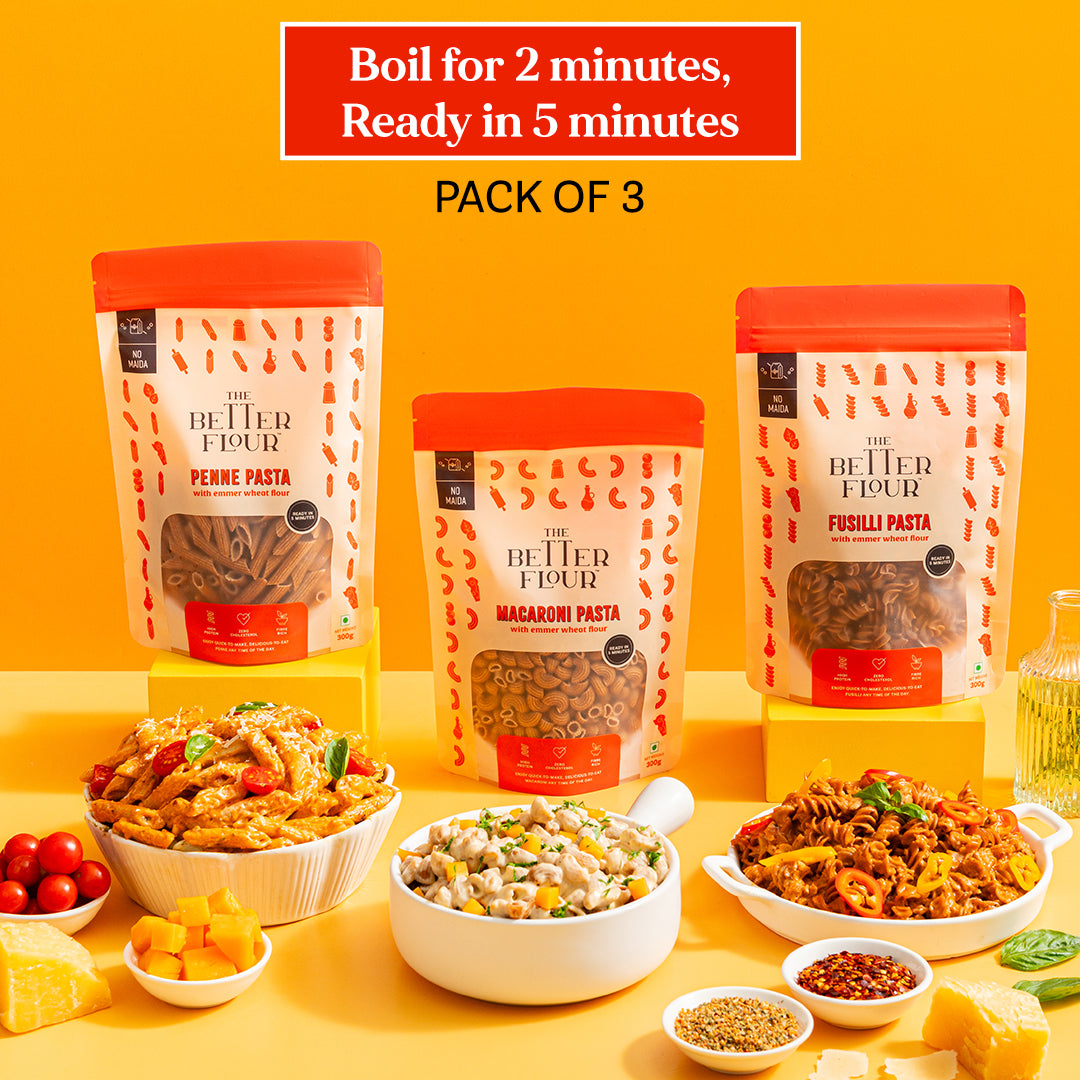 Emmer Wheat Pasta Variety Combo