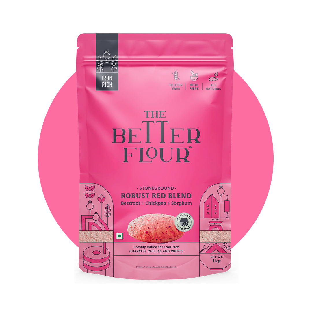 Robust Red Flour Blend 1 kg x 3