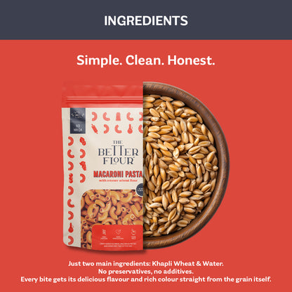 Emmer Wheat Macaroni Pasta
