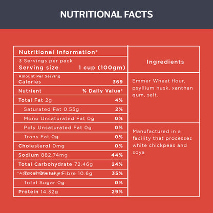 Emmer Wheat Macaroni Pasta
