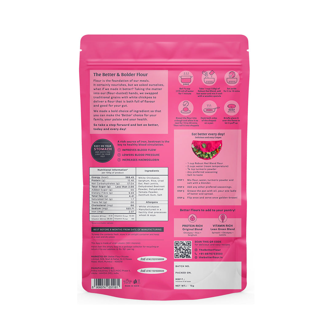 Robust Red Flour Blend 1 kg