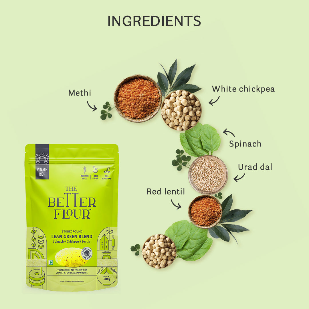 Lean Green Flour Blend 500 gms