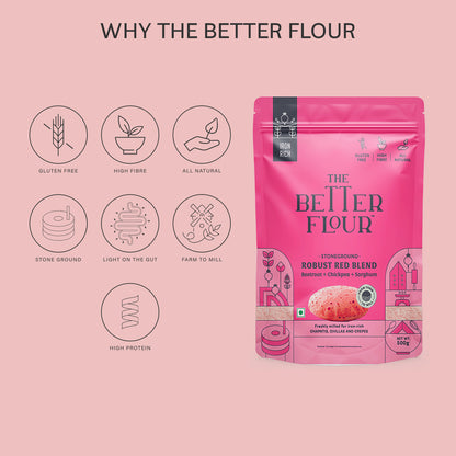 Robust Red Flour Blend 500 gms